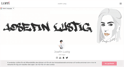 Desktop Screenshot of josefinlustig.com